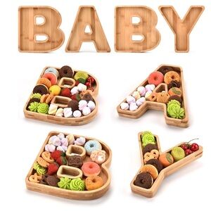Baby Letter Charcuterie Boards